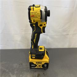 AS-IS - DeWalt 20V MAX ATOMIC 1/4 in. Cordless Brushless 3-Speed Impact Driver Kit