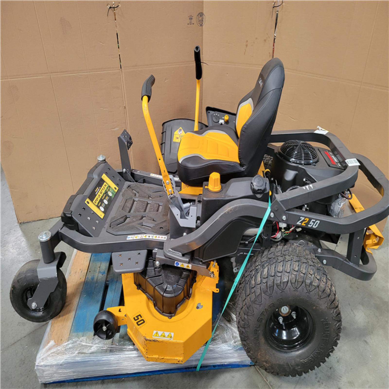 CALIFORNIA APPEARS NEW CUB CADET ULTIMA ZT2 50 SIT DOWN RIDING LAWN MOWER