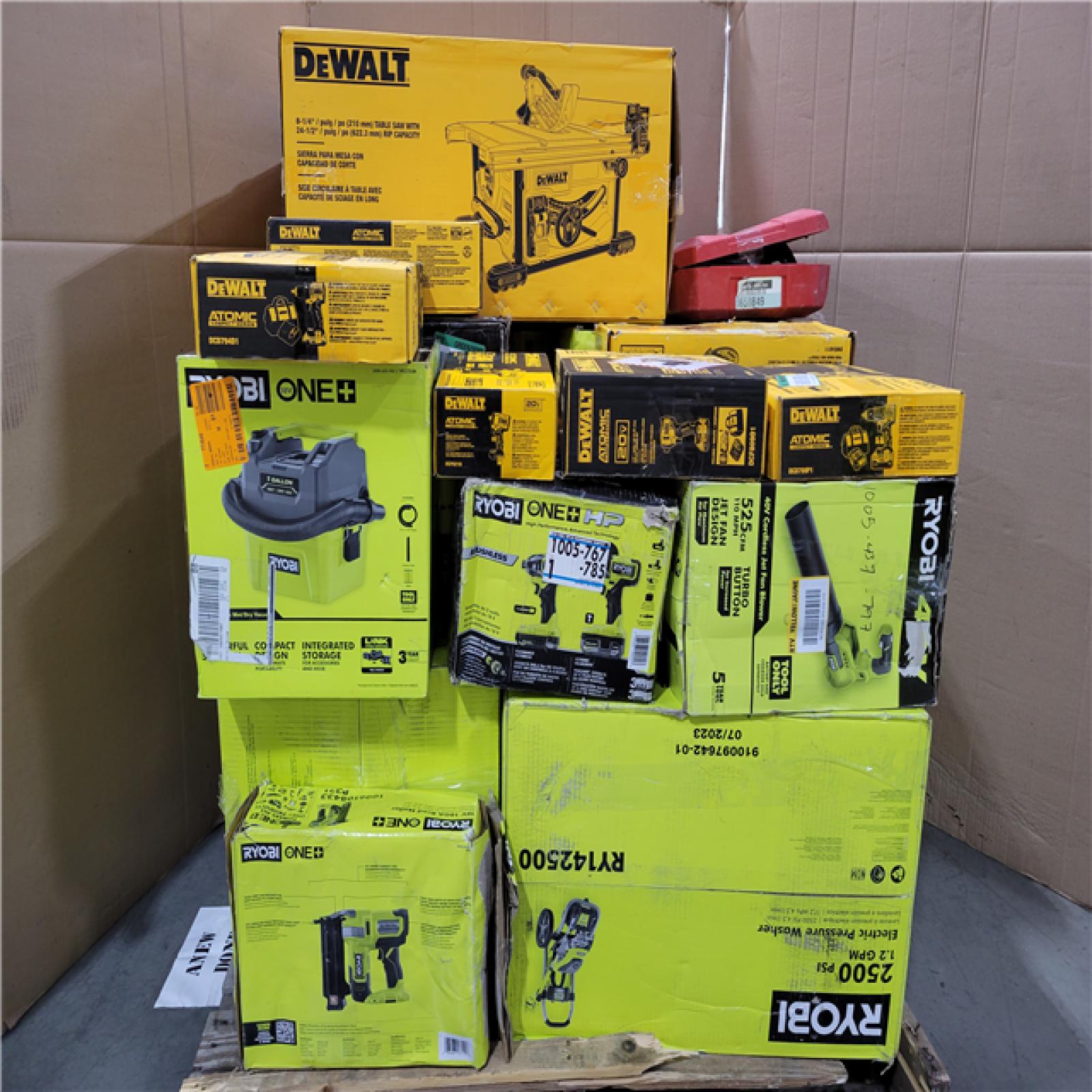 CALIFORNIA AS-IS TOOL PALLET