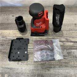 AS-IS Milwaukee 18V Lithium-Ion Cordless 1/4 in. Sheet Sander (Tool-Only)