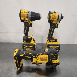 AS-IS- DEWALT 20V MAX Lithium-Ion Cordless 3-Tool Combo Kit