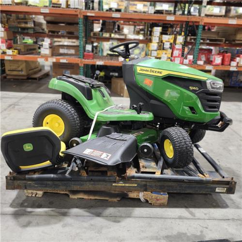 Dallas Location - As-Is John Deere S140 lawn tractor - mowers