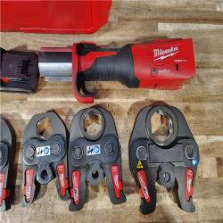 HOUSTON LOCATION - AS - IS Milwaukee M18 Force Logic ONE KEY Press Tool 1/2-2 Kit