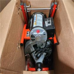 Phoenix NEW RIDGID K-400 Drain Cleaning Snake Auger 120-Volt Drum Machine with C-32IW 3/8 in. x 75 ft. Cable + 4-Piece Tool Set & Gl