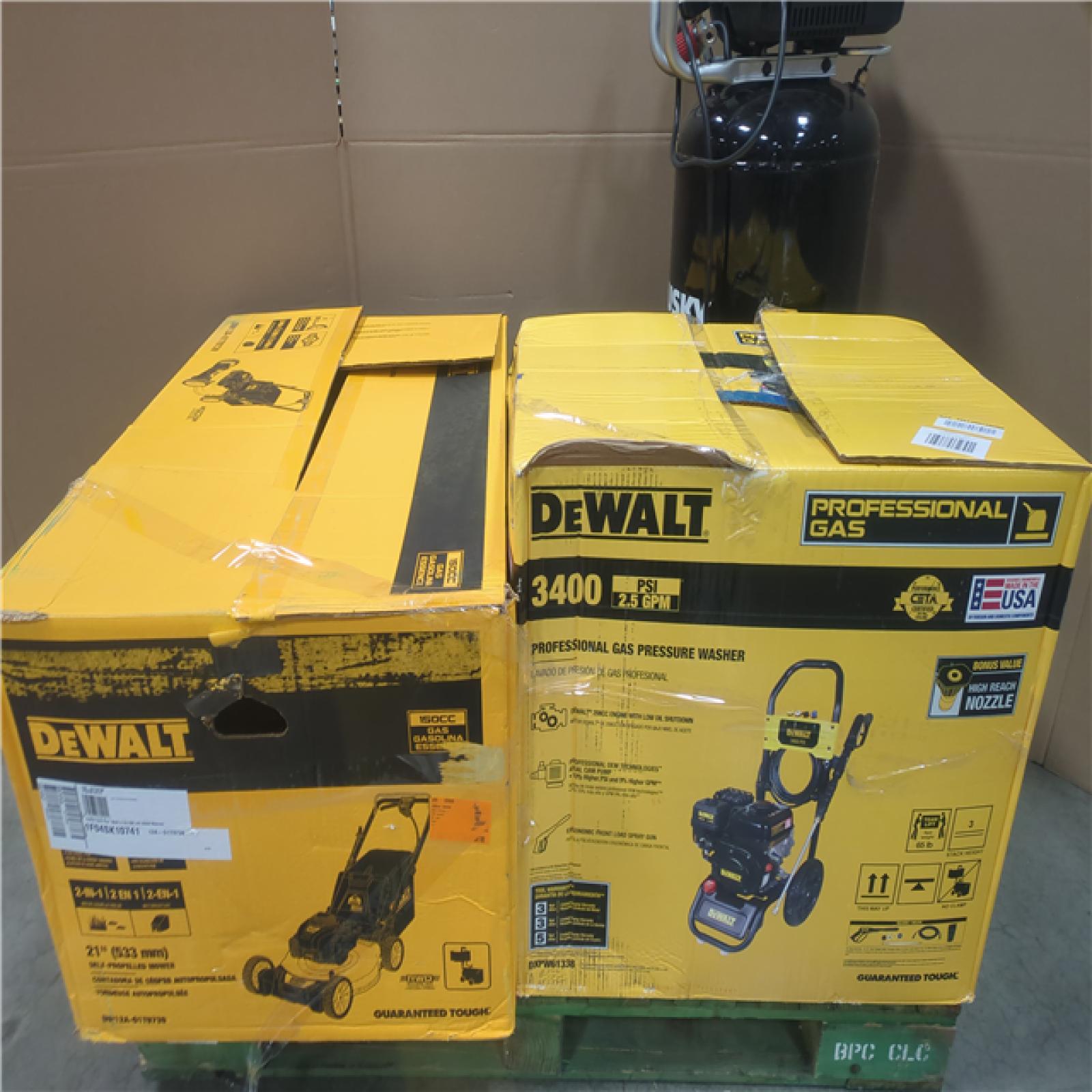 CALIFORNIA AS-IS OUTDOOR POWER EQUIPMENT