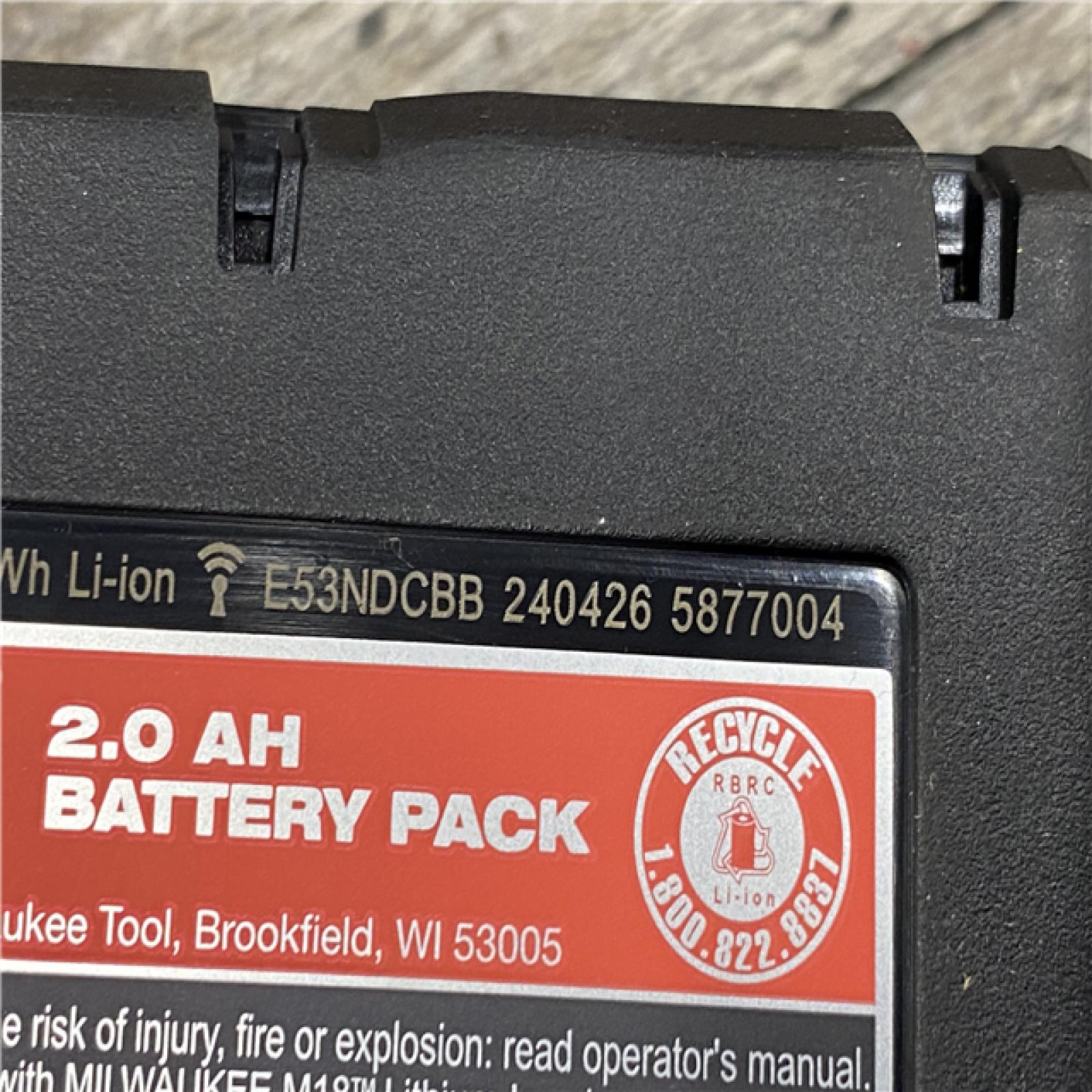 AS-IS Milwaukee 18V Lithium-Ion Brushless Cordless Compact Drill/Impact Combo Kit