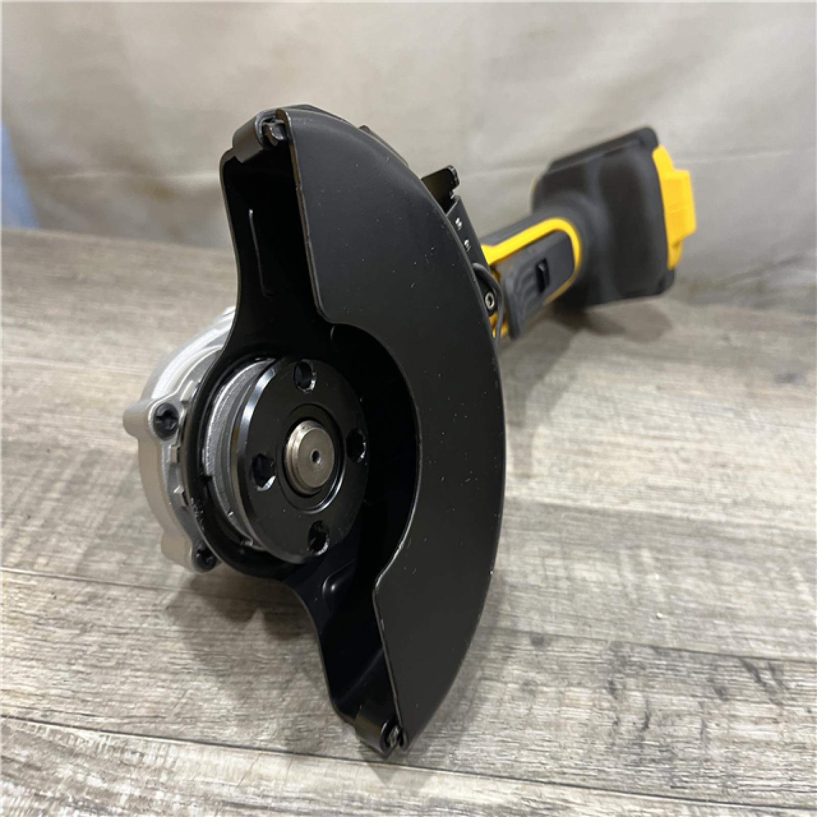 AS-IS DEWALT 20V MAX Cordless Brushless 4-1/2 in. Angle Grinder with Paddle Switch (Tool Only)