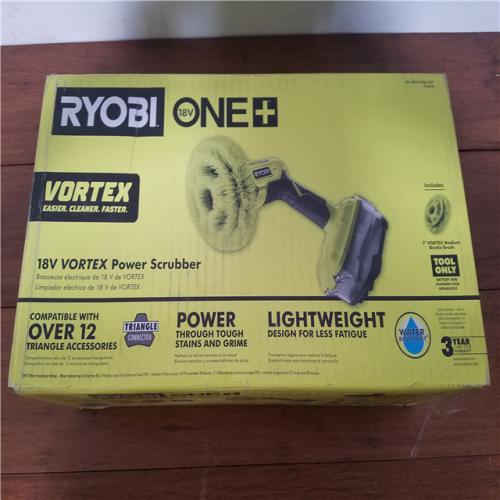 California NEW Ryobi One+ 18V Vortex Power Scrubber (Tool Only)