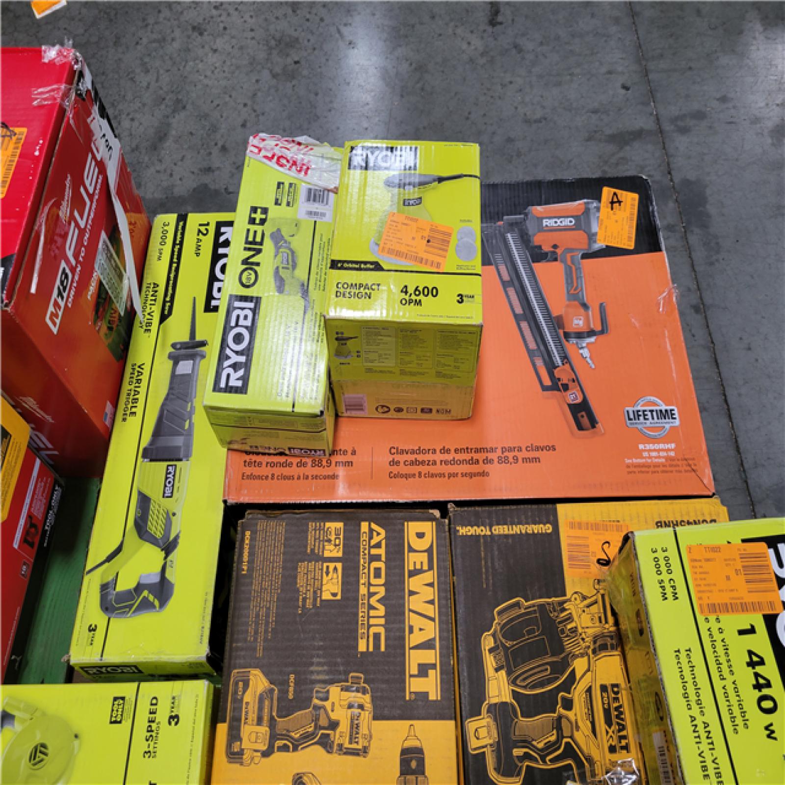 CALIFORNIA AS-IS TOOL PALLET
