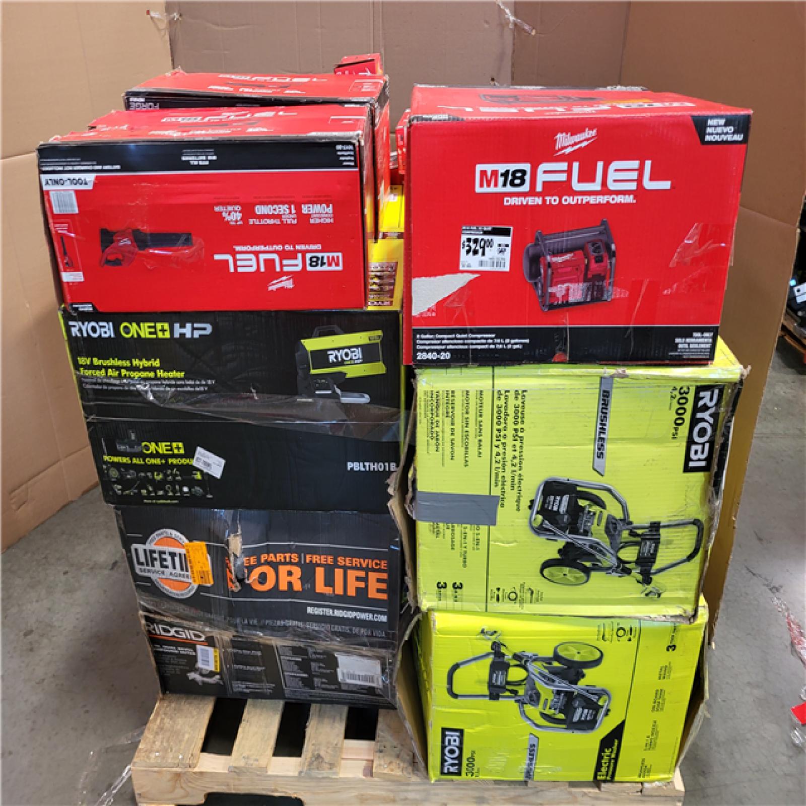 CALIFORNIA AS-IS TOOL PALLET