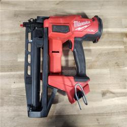 HOUSTON LOCATION - AS-IS Milwaukee Tool Cordless Finish Nail Gun 18 V 3020-20 (TOOL ONLY)