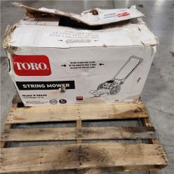 DALLAS LOCATION  NEW!: Toro 22 in. 163cc Walk Behind String Mower, Cutting Swath with 4-Cycle Briggs and Stratton Engine