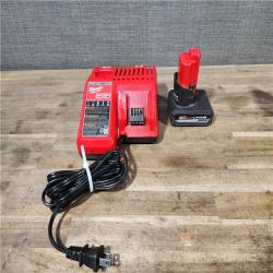 HOUSTON LOCATION - AS-IS Milwaukee 12-Volt Lithium-Ion Cordless Green 250 ft. 3-Plane Laser Level Kit