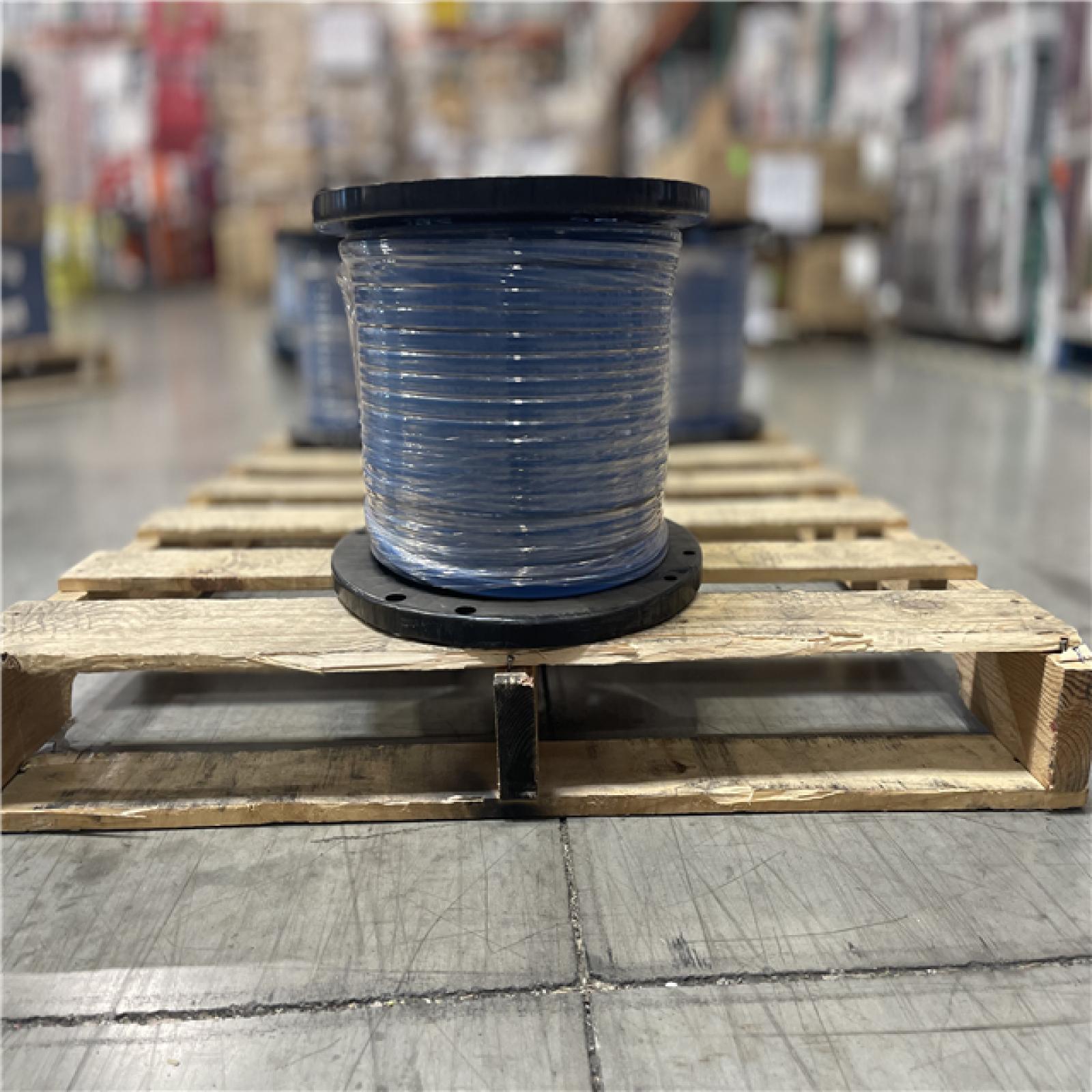 DALLAS LOCATION - SOUTHWIRE NMB 14/3 G BLUE JKT 1 000SP PALLET-(3 SPOOLS)