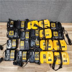 HOUSTON LOCATION - AS-IS DEWALT BATTERY CHARGER PACK QTY - 20