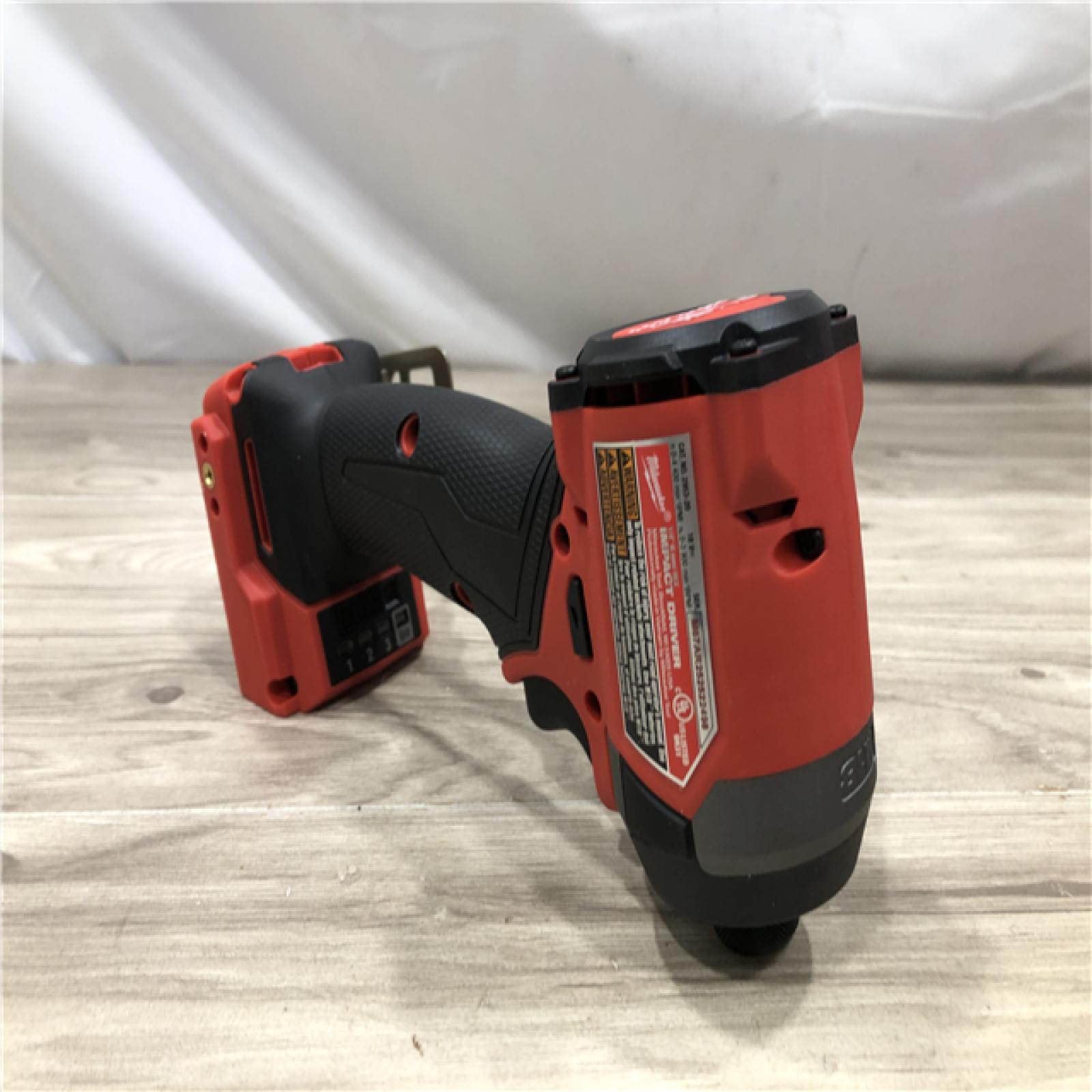 AS-IS Milwaukee FUEL 18V Lithium-Ion Cordless Hammer Drill and Impact Driver Combo Kit