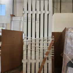 Phoenix NEW Seven Doors 36 in. x 80 in. x 1-3/8 in. Shaker White Primed 2-Panel Solid Core Wood Interior Slab Door