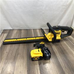 AS-IS DeWalt DCHT821P1 22 in. 20 V Battery Hedge Trimmer Kit (Battery & Charger)