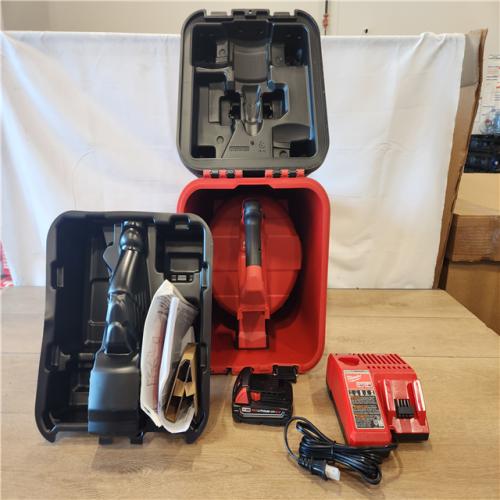AS-IS- Milwaukee M18 FUEL Drain Snake with CABLE DRIVE Kit