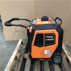 CALIFORNIA AS-IS General iQ3800DF power generator