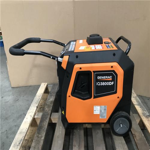 CALIFORNIA AS-IS General iQ3800DF power generator