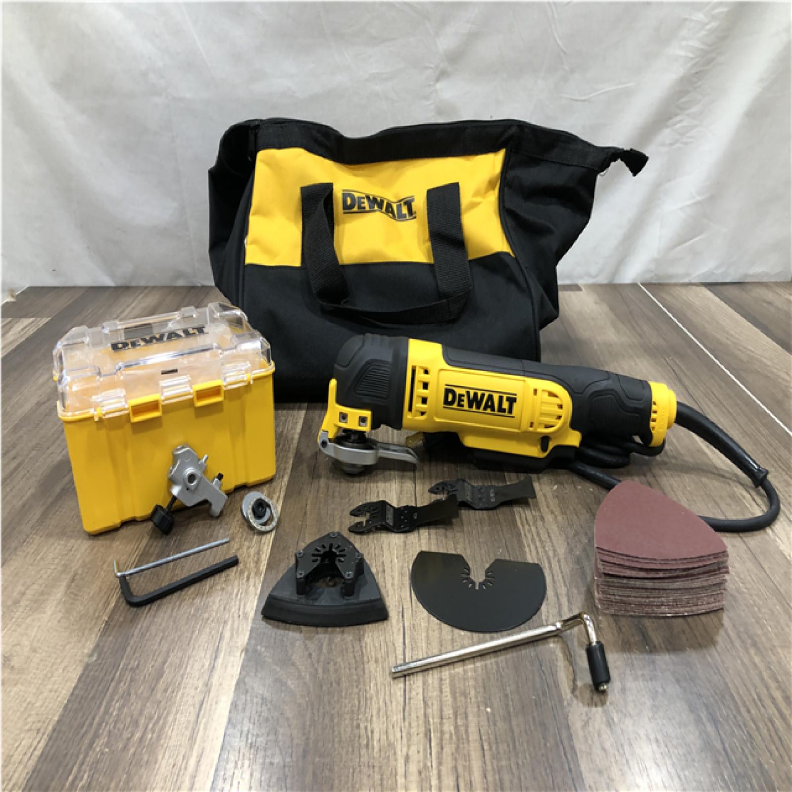 AS-IS Dewalt 3 Amp Oscillating Multi-Tool Kit (29-Piece)