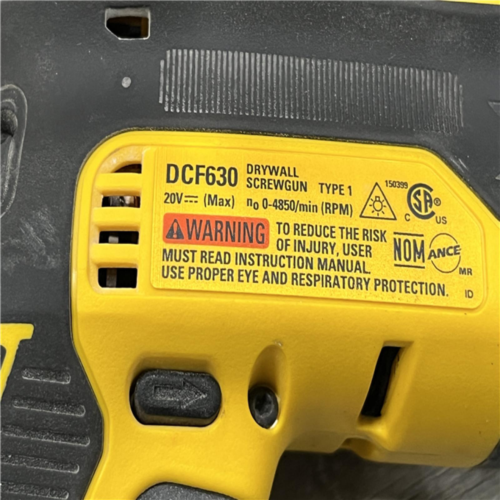 AS-IS DEWALT XR 20V MAX Lithium-Ion Cordless Brushless Screw Gun (Tool Only)