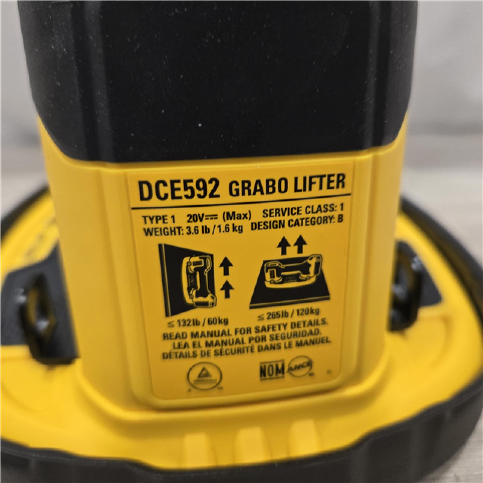 AS-IS DeWalt 20V MAX GRABO Lifter (Tool-Only)