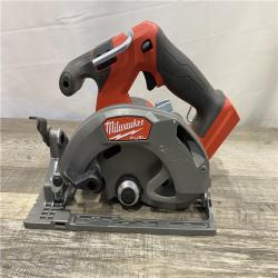 AS-IS Milwaukee FUEL 18V Lithium-Ion Brushless Cordless 6-1/2 in. Circular Saw (Tool-Only)