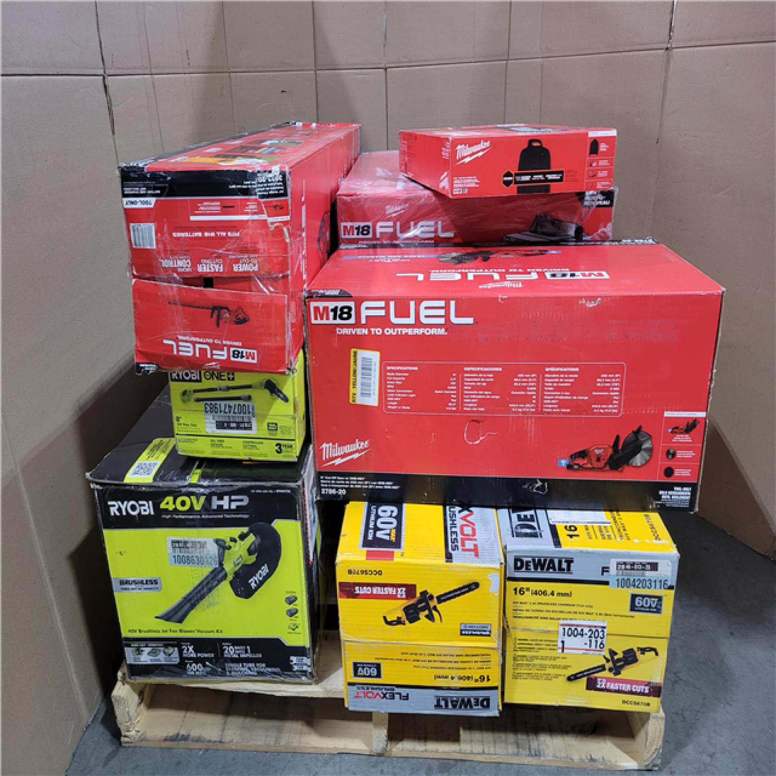 CALIFORNIA AS-IS TOOL PALLET