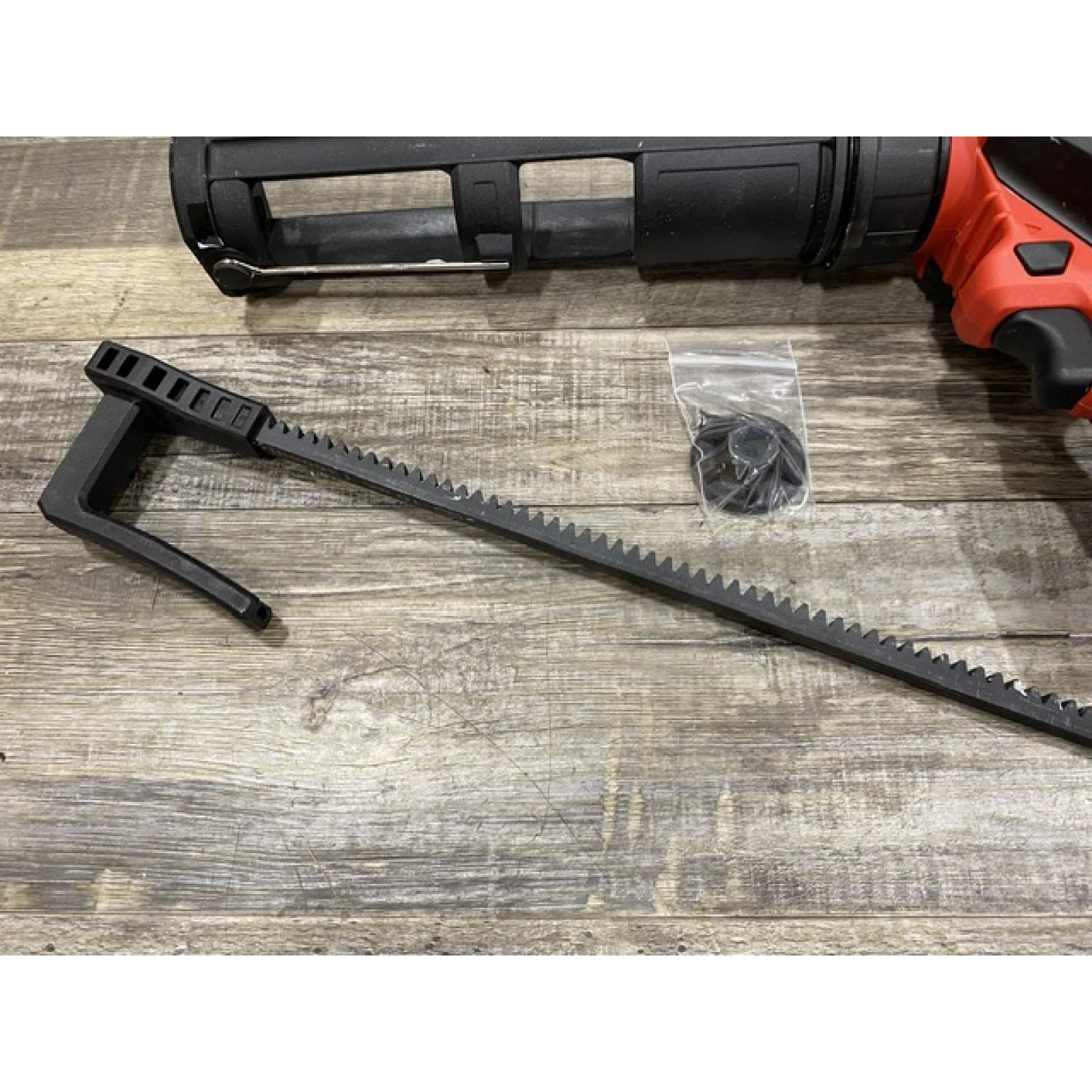 AS-IS Milwaukee 12V Lithium-Ion Cordless 10 oz. Adhesive and Caulk Gun (Tool-Only)