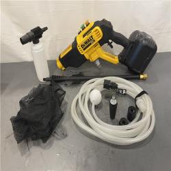 AS-IS - DEWALT 20V MAX 550 PSI 1.0 GPM Cold Water Cordless Battery Power Cleaner Kit