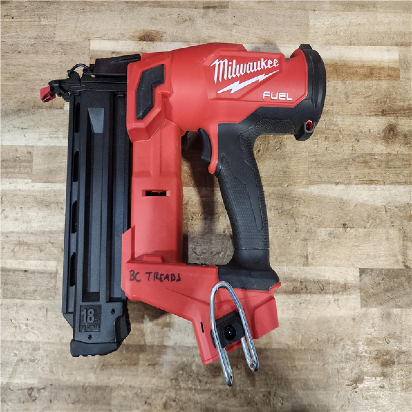 HOUSTON LOCATION - AS-IS Milwaukee FUEL 18-Volt Lithium-Ion Brushless Cordless Gen II 18-Gauge Brad Nailer (Tool-Only)