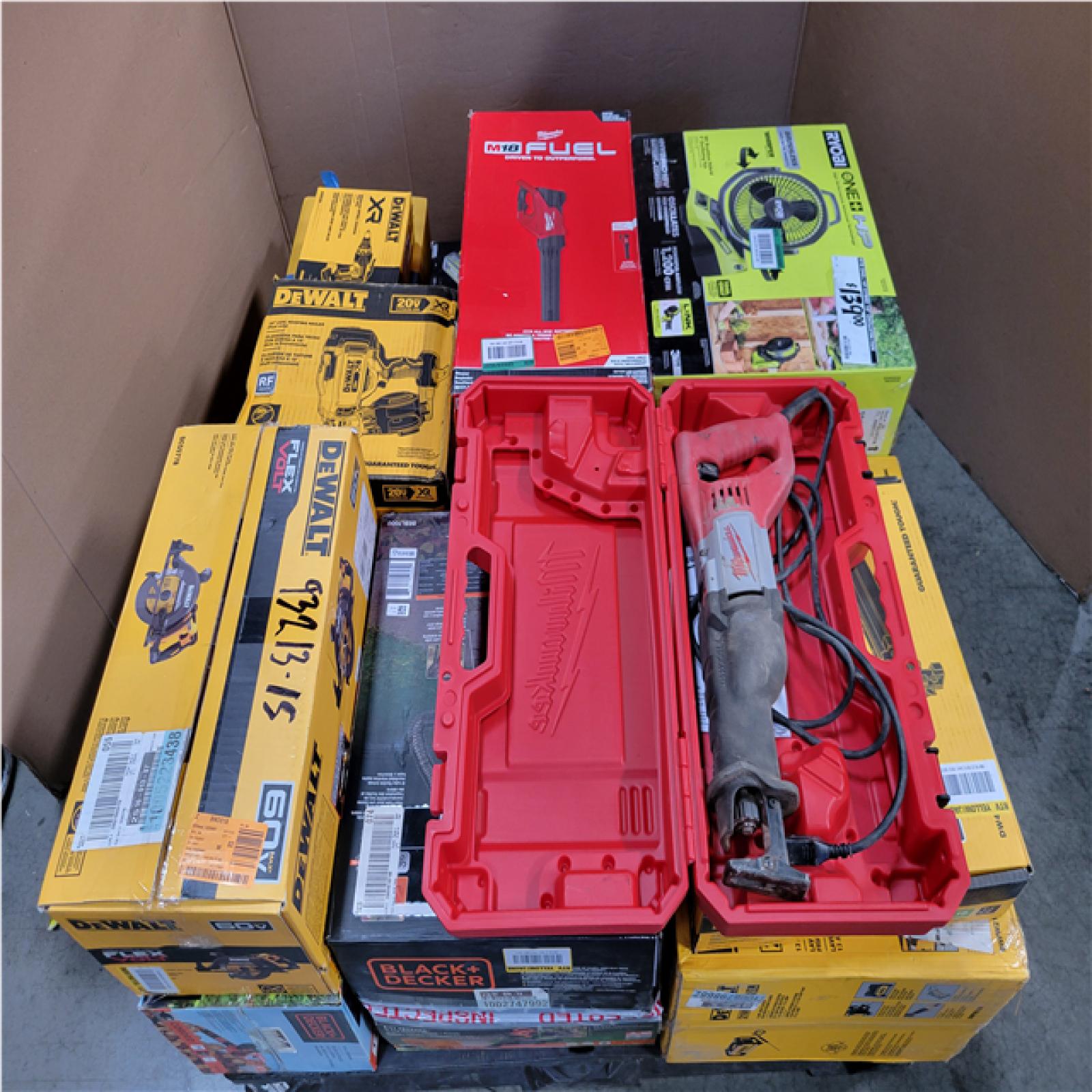 CALIFORNIA AS-IS TOOL PALLET