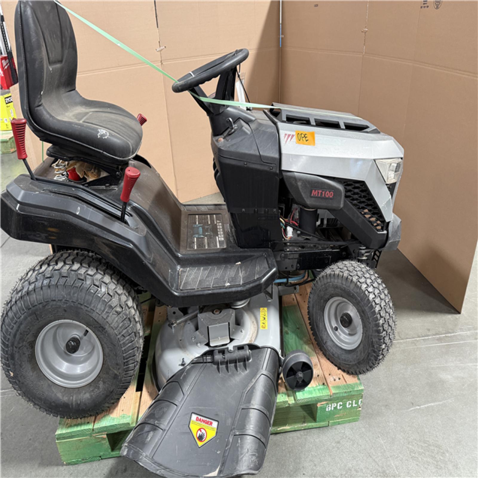 California AS-IS OUTDOOR POWER EQUIPMENT