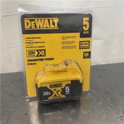 AS-IS- Dewalt 20-Volt MAX XR Lithium-Ion Premium Battery Pack 5.0Ah