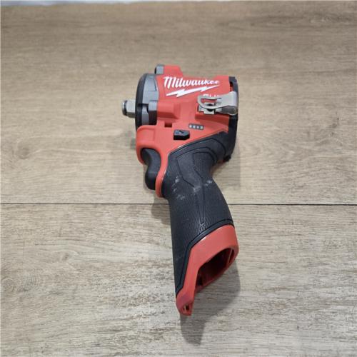 AS-IS Milwaukee FUEL 12V Cordless Stubby 1/2 in. Impact Wrench (Tool-Only)