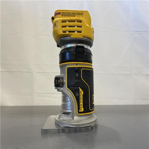 AS-IS - Dewalt 20V MAX XR Brushless Cordless Compact Router (Tool Only)