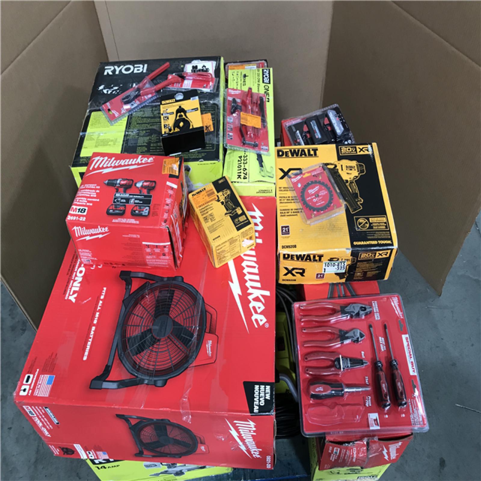 CALIFORNIA AS-IS TOOL PALLET