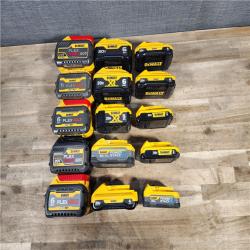 HOUSTON LOCATION - AS-IS DEWALT BATTERY PACK QTY - 15