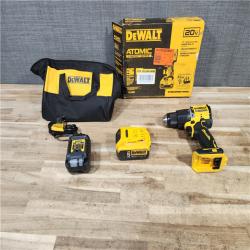 HOUSTON LOCATION - AS - IS DEWALT ATOMIC 20V Lithium-Ion Cordless 1/2 in. Hammer Drill Kit
