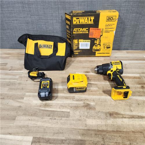 HOUSTON LOCATION - AS - IS DEWALT ATOMIC 20V Lithium-Ion Cordless 1/2 in. Hammer Drill Kit