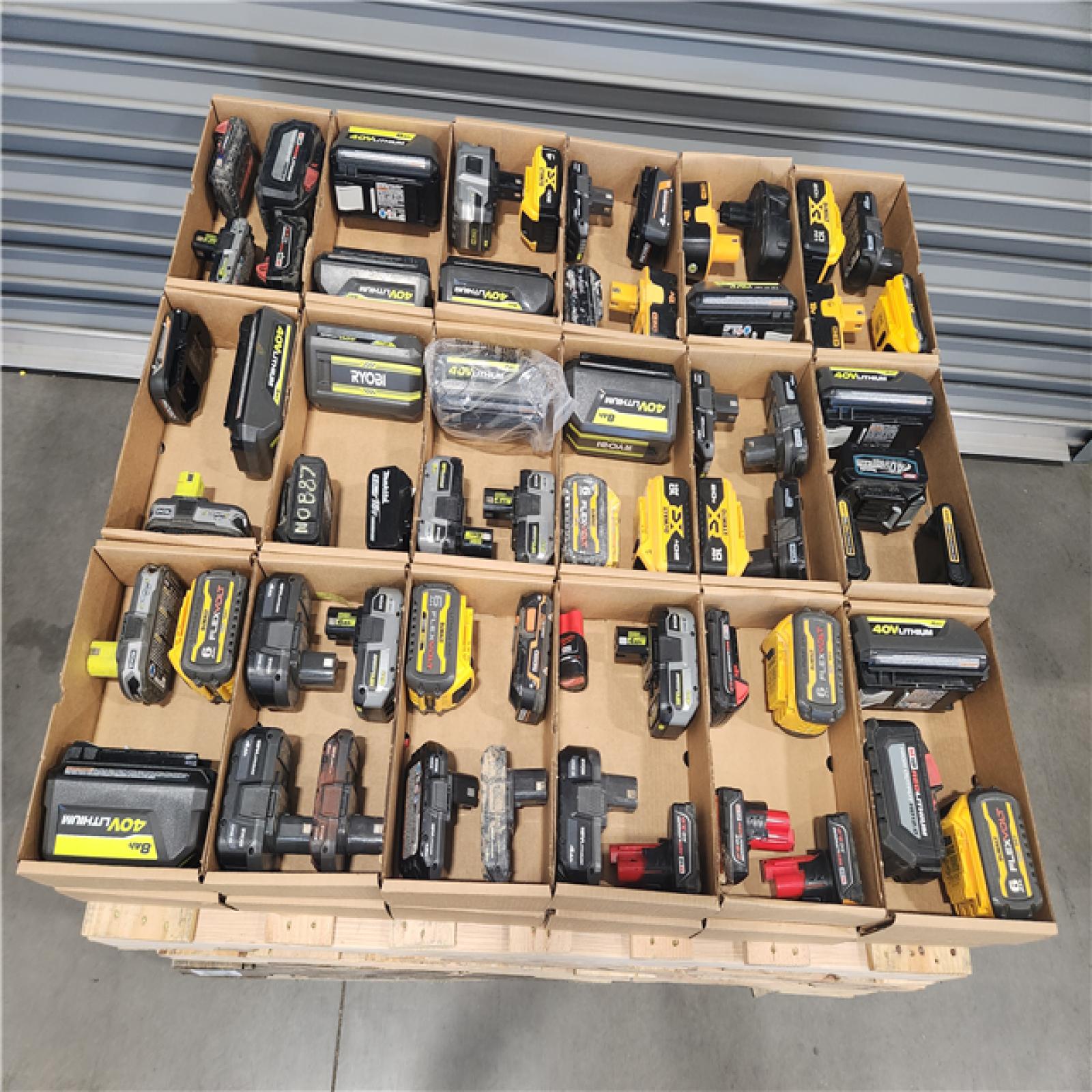 DALLAS LOCATION - AS-IS BATTERY PALLET