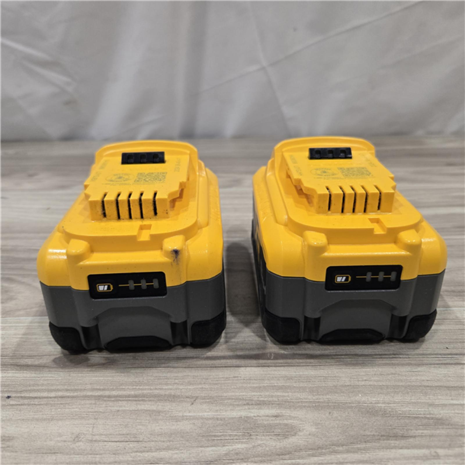AS-IS DEWALT 20V MAX XR Lithium-Ion 8.0 Ah Battery Pack (2-Pack)