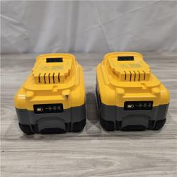 AS-IS DEWALT 20V MAX XR Lithium-Ion 8.0 Ah Battery Pack (2-Pack)