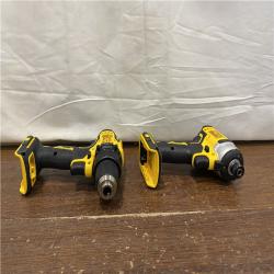 AS-IS DEWALT 20V MAX Brushless Cordless Drill/Impact Driver (2-Tool) Combo Kit