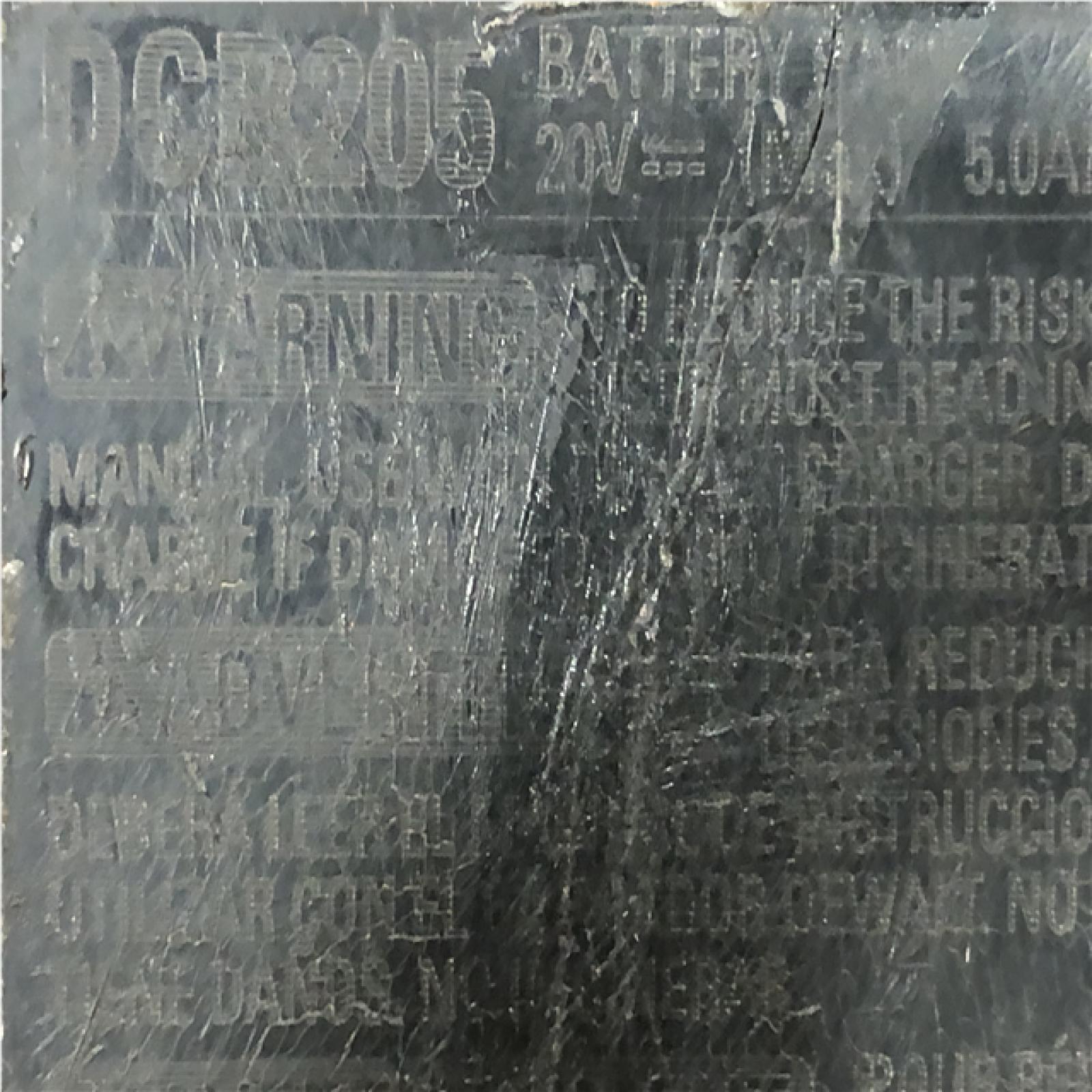 AS-IS DEWALT 20V MAX Lithium-Ion 5.0 Ah Battery and Charger