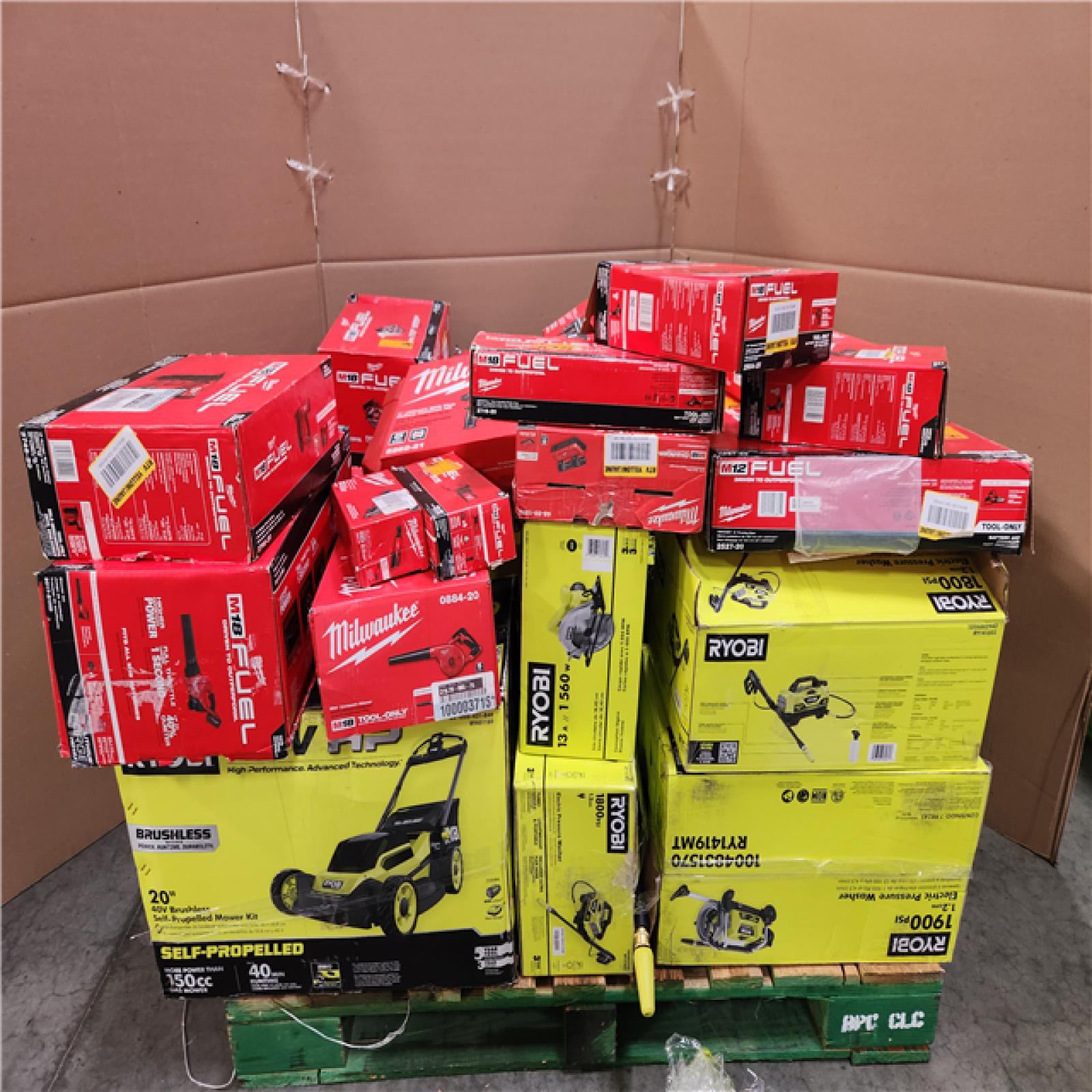 CALIFORNIA AS-IS TOOL PALLET