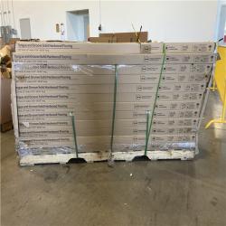 DALLAS LOCATION - Malibu Wide Plank Point Paradise French Oak 3/4 in. T x 5 in. W Wire Brushed Solid Hardwood Flooring (22.6 sq. ft./case) - 51 CASES