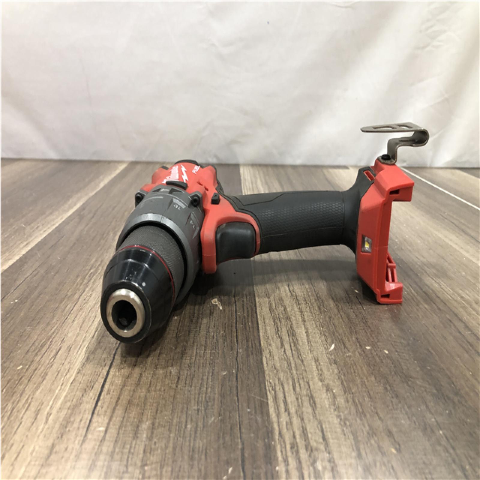 AS-IS Milwaukee FUEL 18V Lithium-Ion Brushless Cordless 1/2 in. Hammer Drill/Driver (Tool-Only)